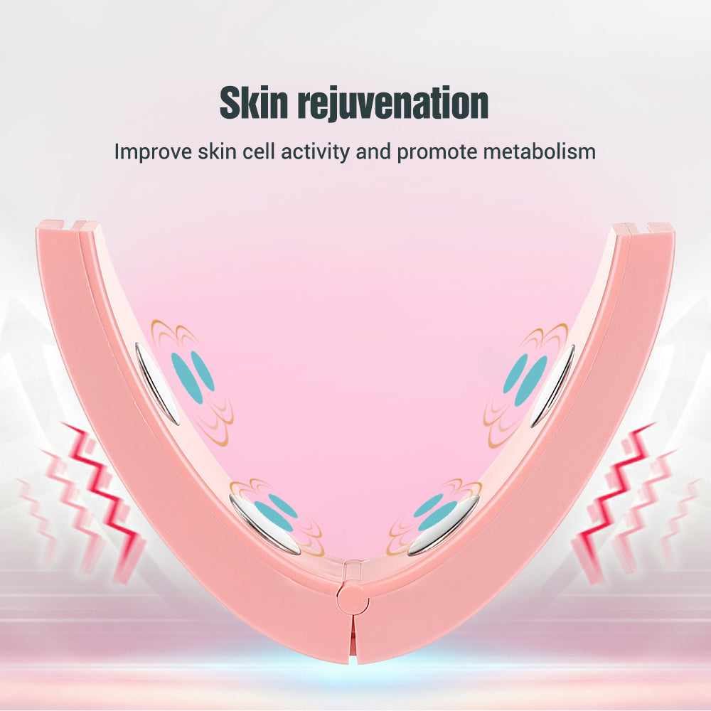 Microcurrent Face Lifting Massager for Skin Rejuvenation